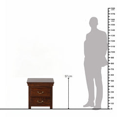 Heritage Manor Solid Wood Bedside