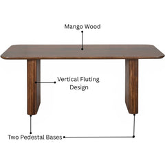 Karlen 6 Seater Dining Table