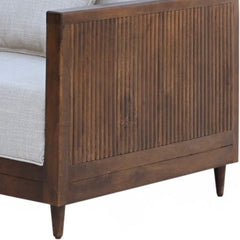 Reed Single Seater Sofa – Modern Minimalist Design