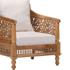 Niota Traditional Armchair in Mango Wood
