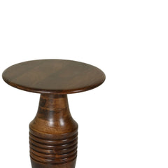 Classic Turned Wooden End Table