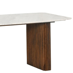 Karlen Reed 6-Seater Dining Table with Marble Top