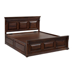 Heritage Royal Sheesham Wood Lift-Top Storage Bed
