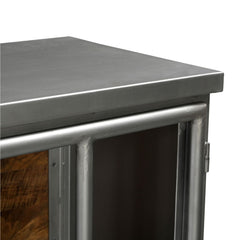 Naslund 2 Door Metal Cabinet