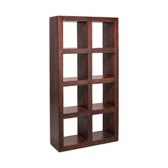 Kamdhenu Sheesham Wood 8-Hole Open Bookcase