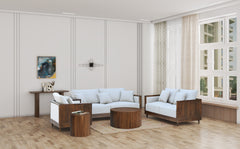 Reed Single Seater Sofa – Modern Minimalist Design