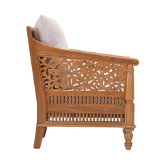Niota Traditional Armchair in Mango Wood