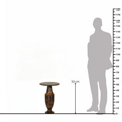 Classic Turned Wooden End Table