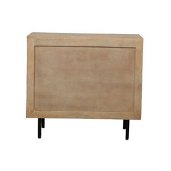 Kristian Mango Wood & Iron 3-Drawer Chest