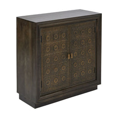 Jaree Hand-Embossed Metal Cabinet