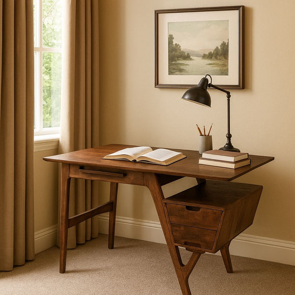 Orion Mango Wood Wooden Desk