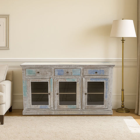 Sawan Rustic Mango Wood Sideboard