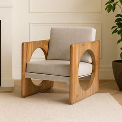 Orbit Chair in Mango Wood