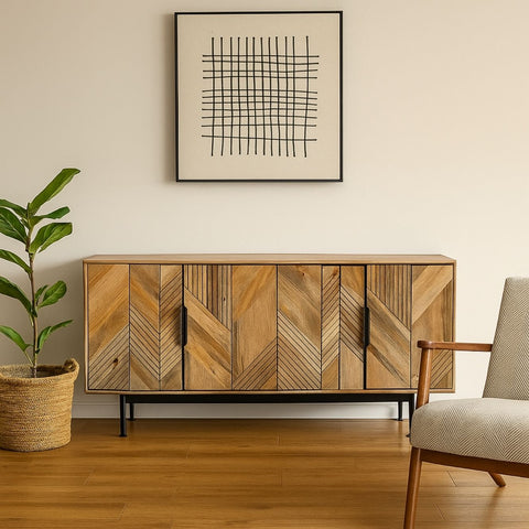 Findon 4-Door Sideboard