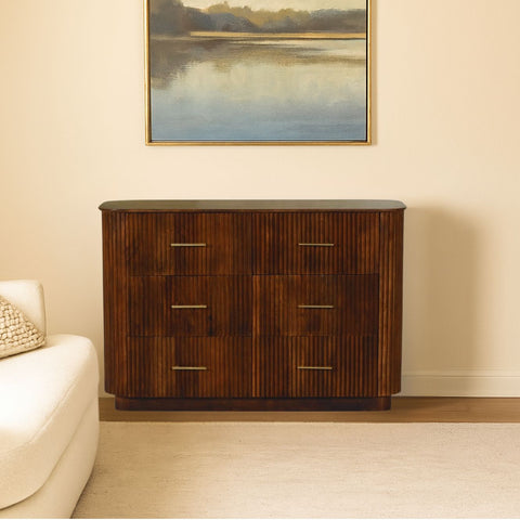 Reed Mango Wood Dresser