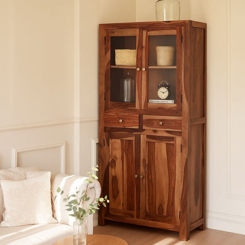 Subbulakshmi Sheesham Wood Cabinet