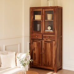 Subbulakshmi Sheesham Wood Cabinet