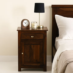 Amer Sheesham Wood Bedside Table