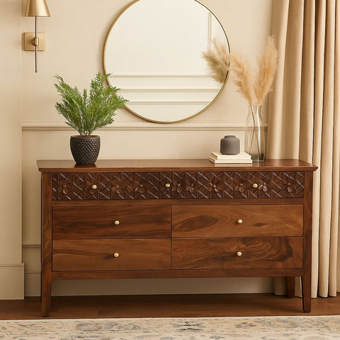 Anasuya Sheesham Wood Dresser