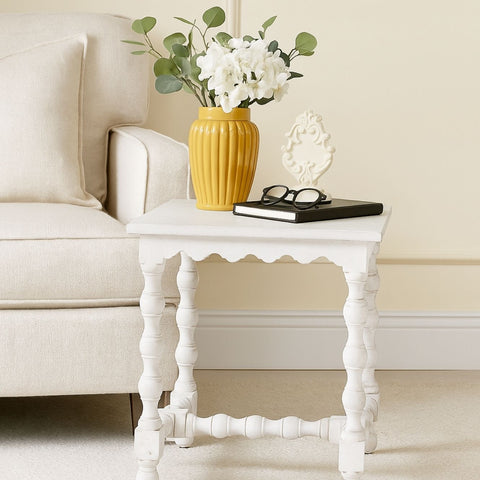 Anda Mango Wood Side Table