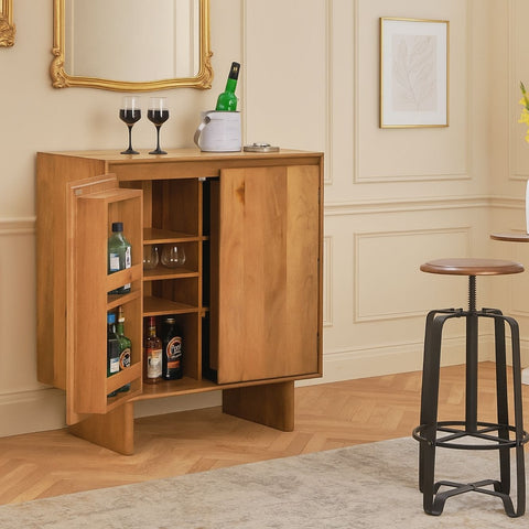 Gillheme Mango Wood Bar Cabinet