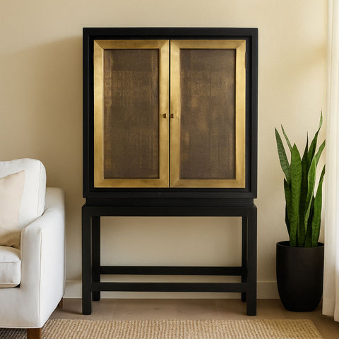 Copeland Bar Cabinet on Stand