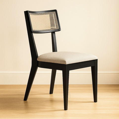 Manor House Cane and Upholstery Dining Chair