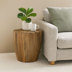 Cayley Round Lamp Table