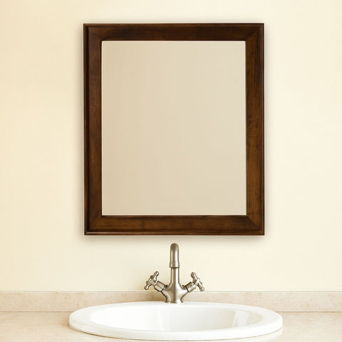Conall Mango Wood Rectangular Mirror