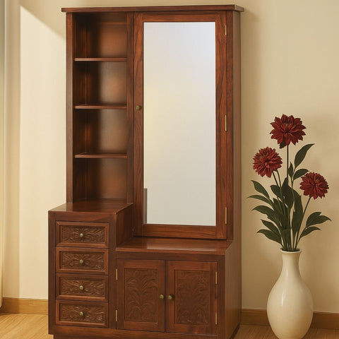 Dhanvantari Sheesham Wood Dressing Table