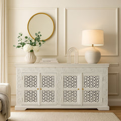 Diabelli Carved 4-Door Sideboard