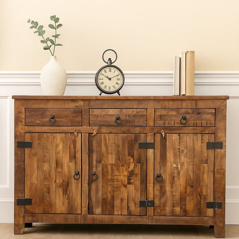 Good Earth Vintage Mango Wood Sideboard