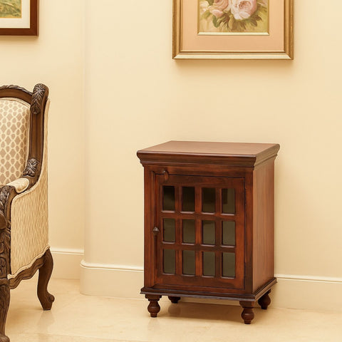 Monsoon Dark Sheesham Wood Small Cabinet