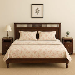 Amer Sheesham Wood King Size Bed