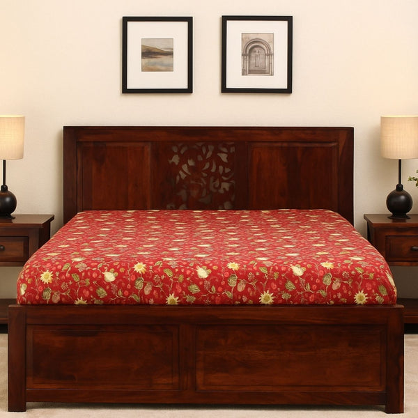 Tatva Sheesham Wood Bed