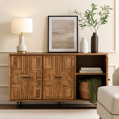 Kaiden 3 - Door Solid Wood Sideboard