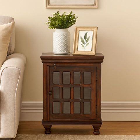 Monsoon Dark Sheesham Wood Small Cabinet