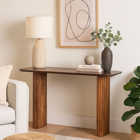 Reed Solid Wood Console Table