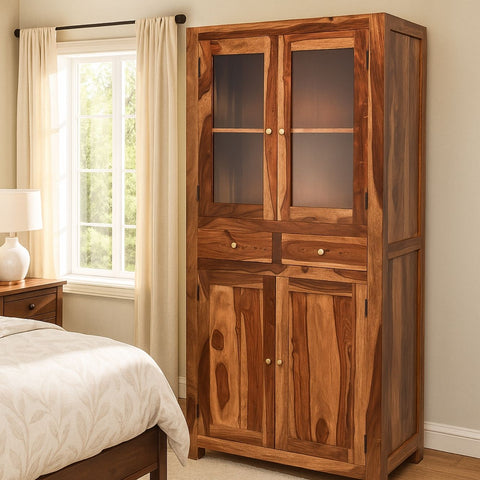 Subbulakshmi Sheesham Wood Cabinet