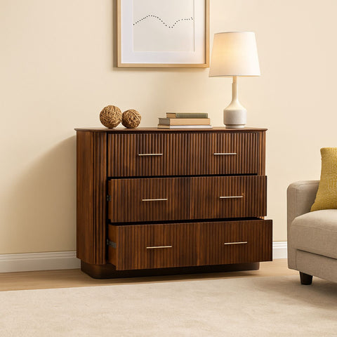 Reed Mango Wood Dresser