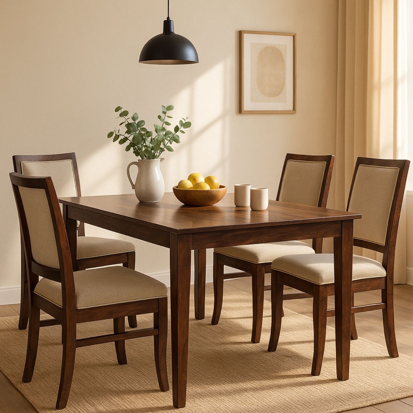 Varansi Sheesham Wood Dining Table