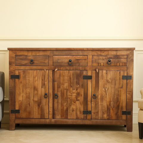 Good Earth Vintage Mango Wood Sideboard