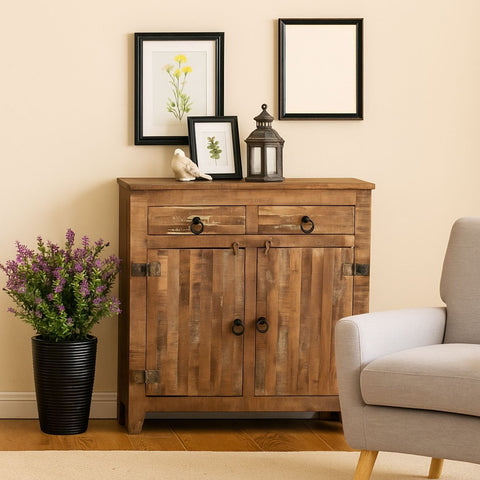 Vintage Mango Wood Sideboard