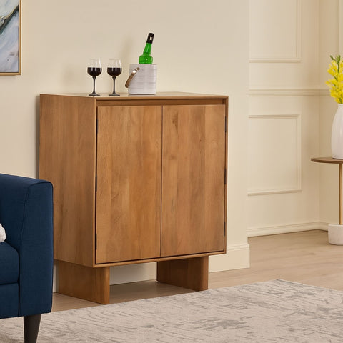 Gillheme Mango Wood Bar Cabinet