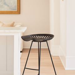 Lowell AR Marco Iron Farmhouse Counter Stool
