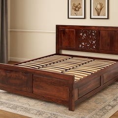 Tatva Sheesham Wood Bed