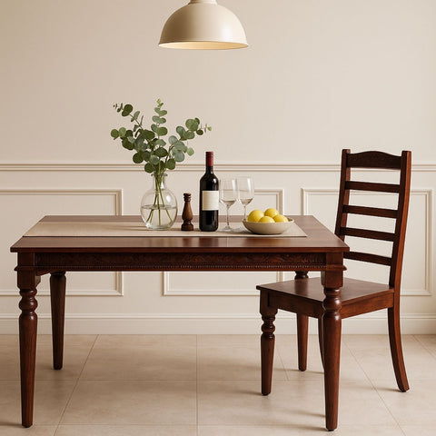 Lata Sheesham Wood Dining Table