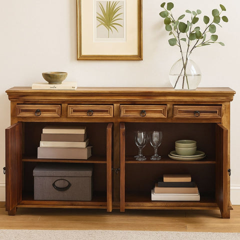 Neemrana Mango Wood Storage Sideboard