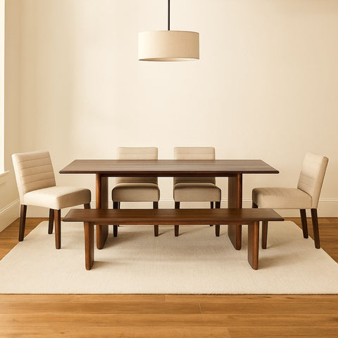 Olympia Mango Wood Dining Bench