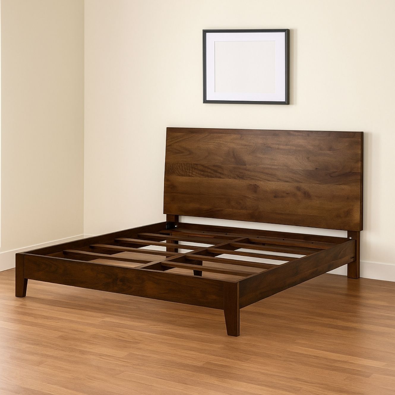 Conall Wooden King Size Bed